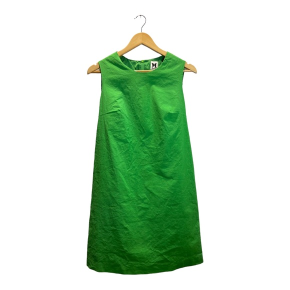 M by Missoni Dresses & Skirts - Missoni Linen Blend Green Mini Shift Dress Size 44/8